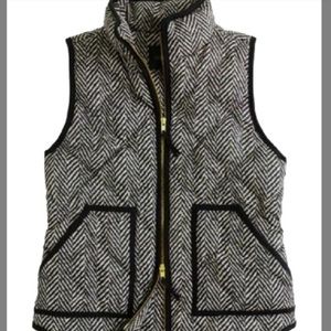 JCrew Herringbone vest